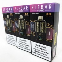 Електронка ELFBAR Combo 25000 тяг. Перемикання смаків:Чорниця-Кисла Малинаlt;=gt;Вишня