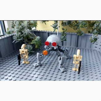 Стар Варс Лего Дроид-Паук DSD1 MOC Lego Star Wars dwarf spider droid B1