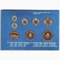 Набір монет Нідерландських Антил 1992 UNC