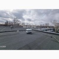 Ремонт даху.Ремонт м#039;якої покрівлі
