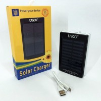 Зарядний пристрій УМБ Power Bank Solar 40000mAh із сонячною панеллю та 20LED ліхтарем