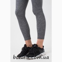 Женские меланжевые спортивные леггинсы LEGGINGS RIB MELANGE